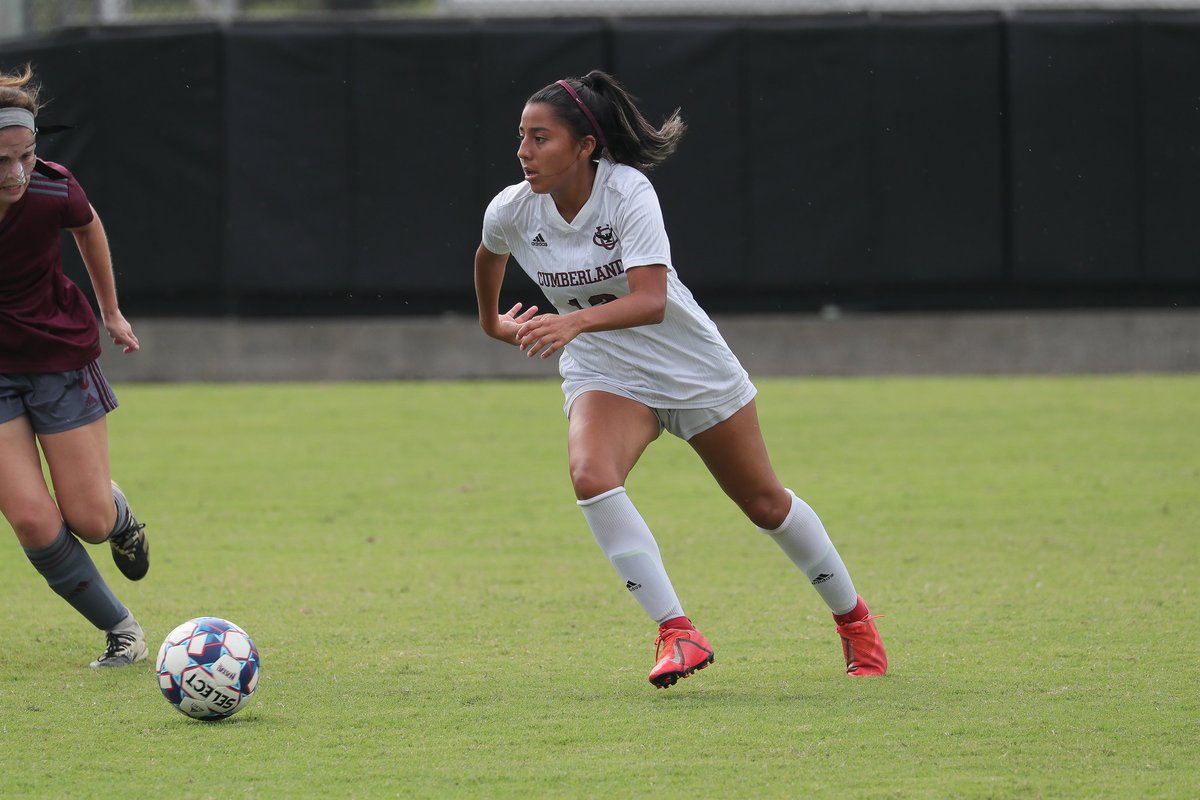Evelyn Jimenez's second-half score provides Cumberland with a tough 1-0 win on the road over Tennessee Wesleyan. 
Recap: gocumberlandathletics.com/wsoccer/news/2…