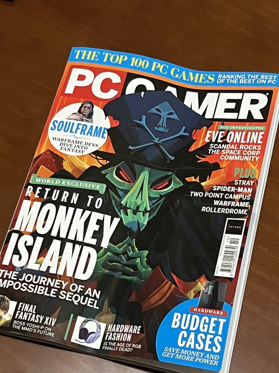 monkeyislandsp's tweet photo. Al fin en casa 🖤🏴‍☠️

#MonkeyIsland #ReturnToMonkeyIsland @grumpygamer https://t.co/PB4EiRJ1qM