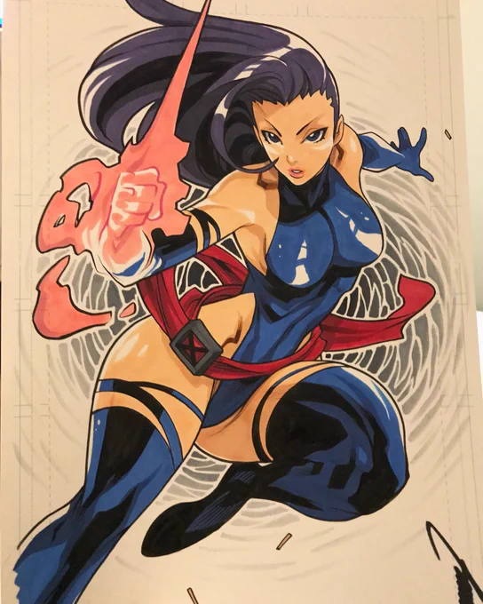 Old Psylocke commission #psylocke #xmen #edwinhuang Commisions are still closed 