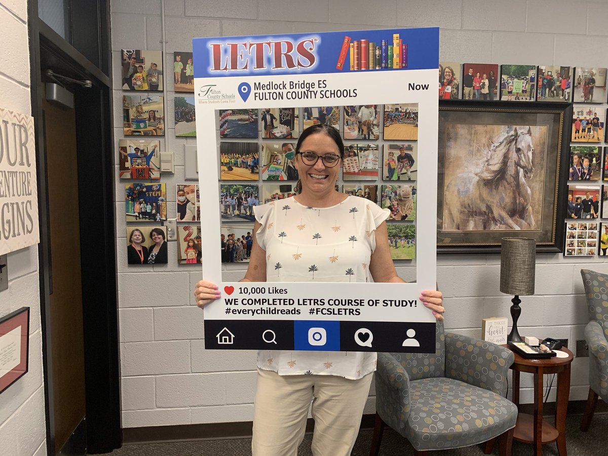 MedlockBridgeES's tweet photo. Our LETRS leaders are out of this world! Congrats on completing Volumes 1 and 2! #everychildreads #MBESthespaceweshare #Itsbetteratmedlock @FultonZone6 https://t.co/Zu98VvEFgk