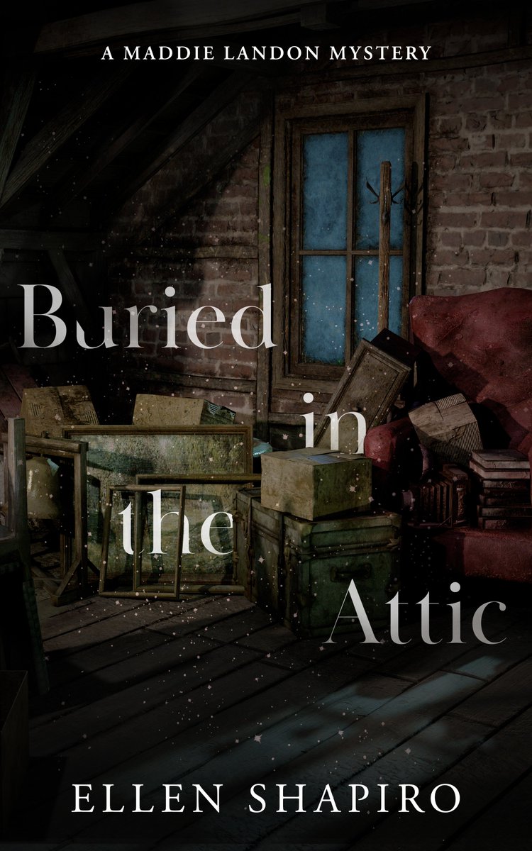 Coming September 8th! Buried In The Attic! #newrelease #comingsoon #crimefiction #mystery #detective #booklover #bookworm #book #Reading #Novel