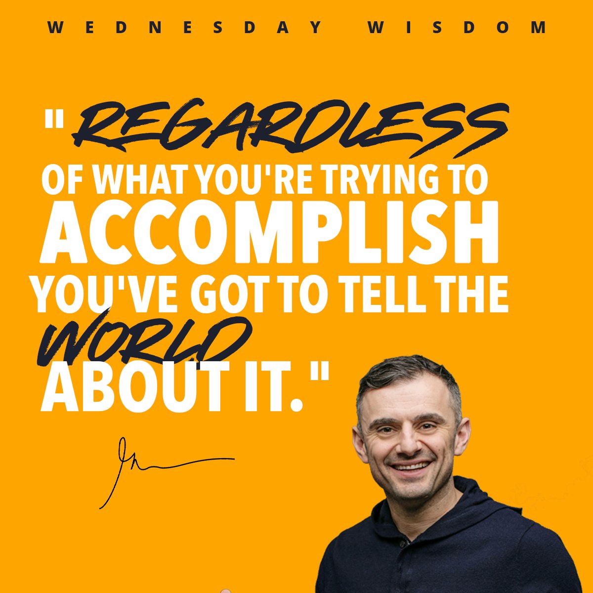 VaynerMedia's tweet photo. What are you trying to accomplish? https://t.co/9TylK5zlXV