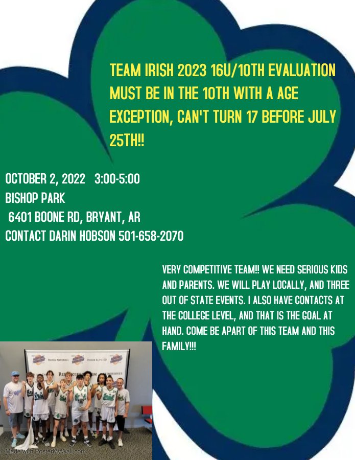 dhizzle1978's tweet photo. Let's go!!! @gavinhobson_1 @Ncarter000 @deezywelch we are needing a few more boys to finish out the team. https://t.co/HJPkpHOMdN