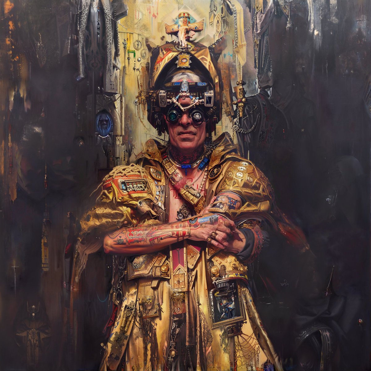 “Where is there an end to it, the soundless wailing.” The Grand Priest thought as he surveyed Giga Bloc C.

@2000AIComic by <a href="/_hackmans_/">-=HACKMANS=-</a> and <a href="/theculturedao/">The Culture DAO</a> gonna kickstart Disney of AI !