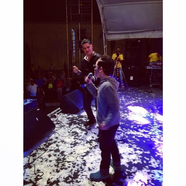 Siempre es bueno recordar el primer concierto junto a mi hijo Sebas !