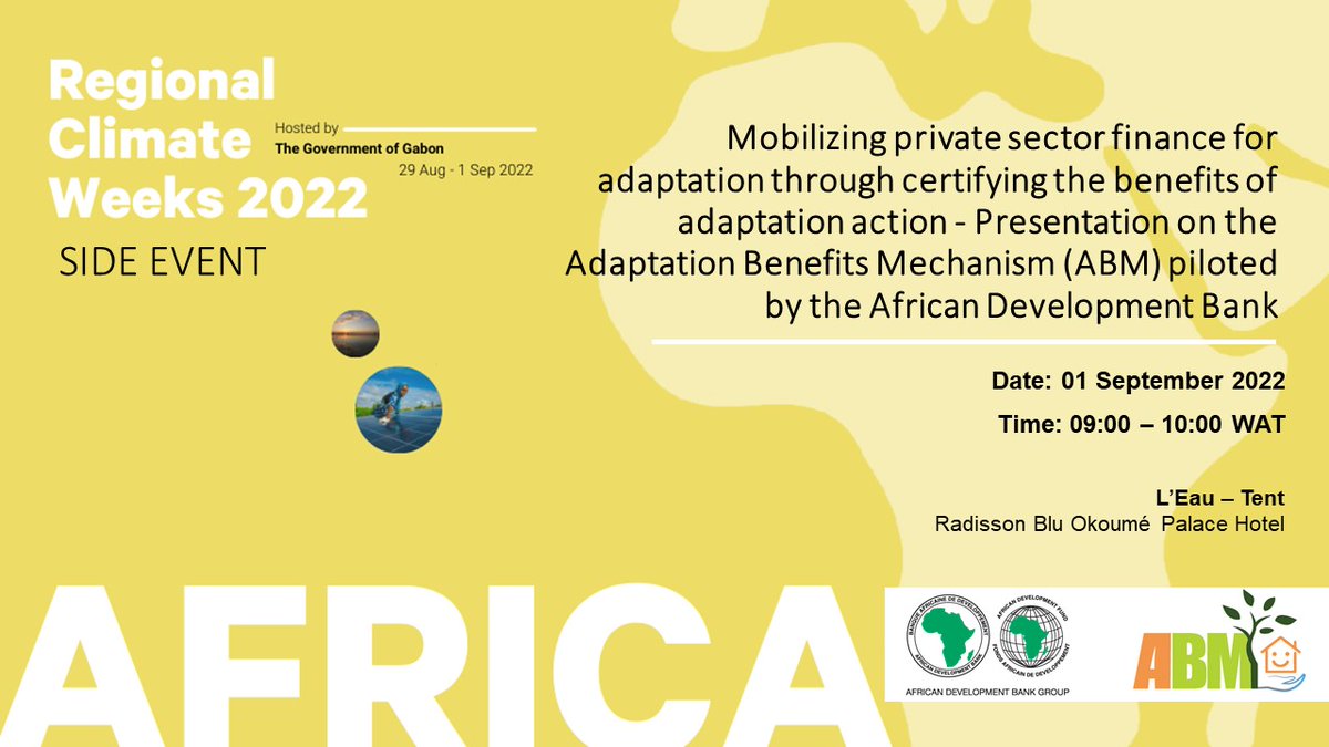 Adaptation Benefits Mechanism (ABM) tweet media