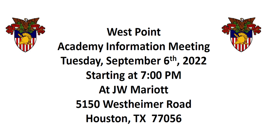 BridgelandCCS's tweet photo. Interested in learning more about what it takes to gain admission to West Point Military Academy? Save the date for their upcoming information session and make plans to attend! 

RSVP here: https://t.co/9E5ZnXbSg0 https://t.co/IS8gFwyx5T