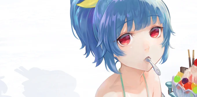 まだ暑いから夏の絵はセーフ 