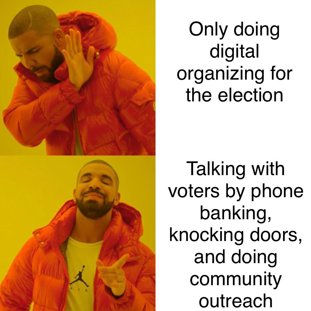 mainecolldems's tweet photo. This is your sign it's time to step it up for election season.. How do you plan on getting involved? https://t.co/i6bsMFBG5b