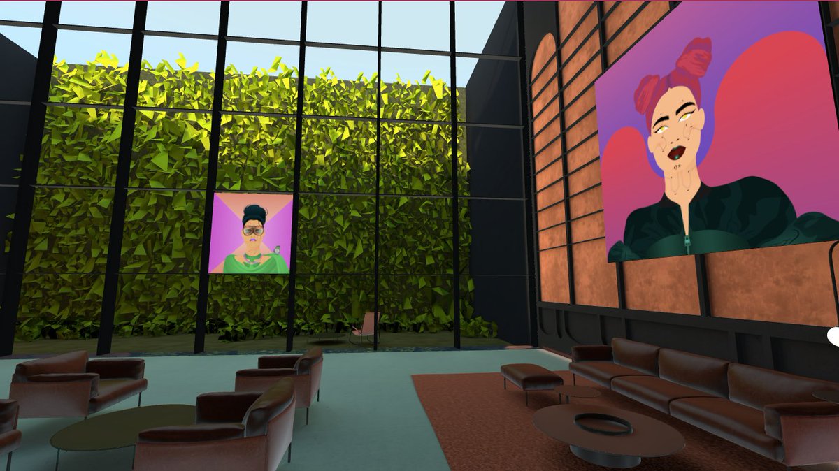 GM Galactic Goddesses of  <a href="/worldofwomennft/">world of women</a> 

Setting up Nebula Residence.