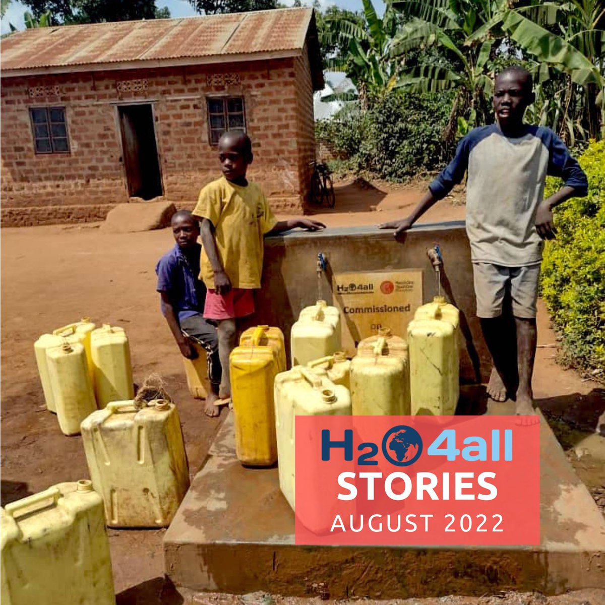 #H2O4ALLStories | Check out our August newsletter here: eepurl.com/h9Ix6z.

#safewater #safewaterforall #water #community #newsletter