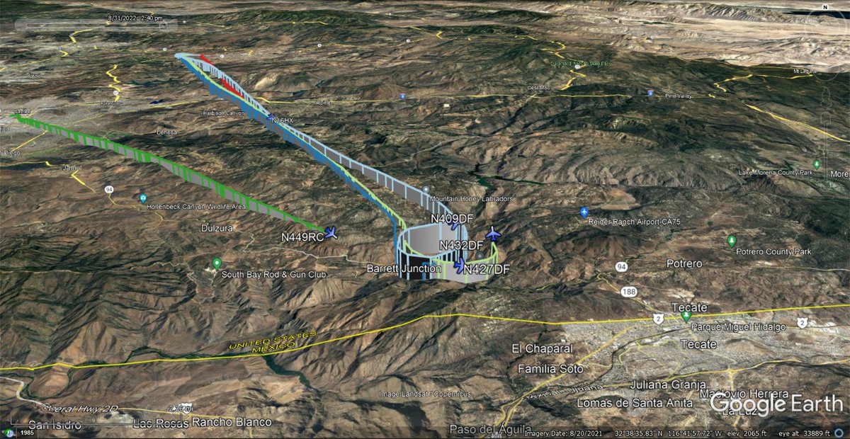 fire_feeds's tweet photo. Firefighting aircraft responding to the #Border32Fire in #BarrettJunction #SanDiegoCounty with evacuation requested along Smith Rd
https://t.co/Dfv0FG9C0v
#CalFire
#A330 #N409DF
#T70 #N427DF
#T71 #N432DF
San Diego County Fire
#SDCoFire
#C10 #N449RC
Helicopter Express
#N16HX
πΊπΈβ€οΈβπ₯ https://t.co/dd7OXNhnMz