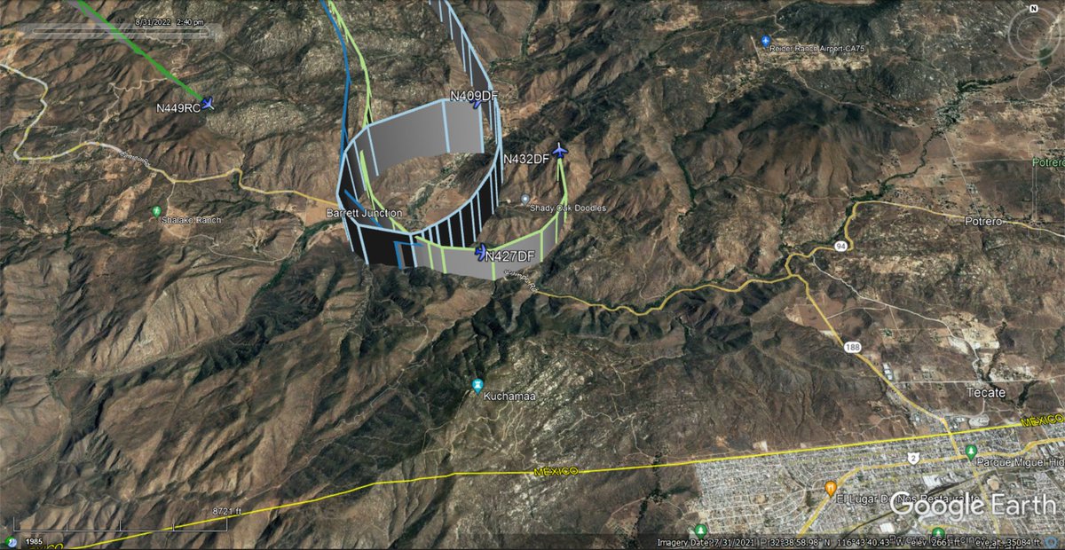 fire_feeds's tweet photo. Firefighting aircraft responding to the #Border32Fire in #BarrettJunction #SanDiegoCounty with evacuation requested along Smith Rd
https://t.co/Dfv0FG9C0v
#CalFire
#A330 #N409DF
#T70 #N427DF
#T71 #N432DF
San Diego County Fire
#SDCoFire
#C10 #N449RC
Helicopter Express
#N16HX
πΊπΈβ€οΈβπ₯ https://t.co/dd7OXNhnMz