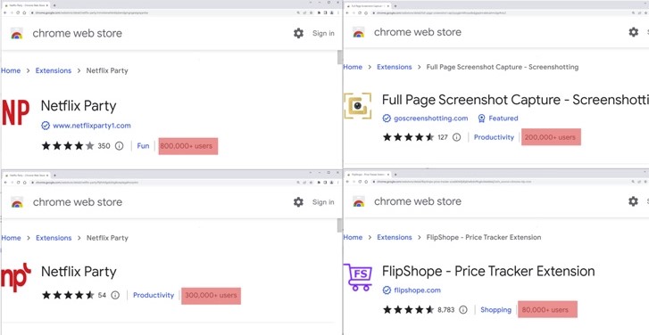 Msvolpe_'s tweet photo. Investigadores de @McAfee encontraron cinco extensiones impostoras para el navegador de #Google #Chrome, que se hacen pasar por espectadores de #Netflix y otros para rastrear la actividad de navegación de los usuarios.
#ciberseguridad #cybersecurity #Mcfee https://t.co/qEhkV1hzt4