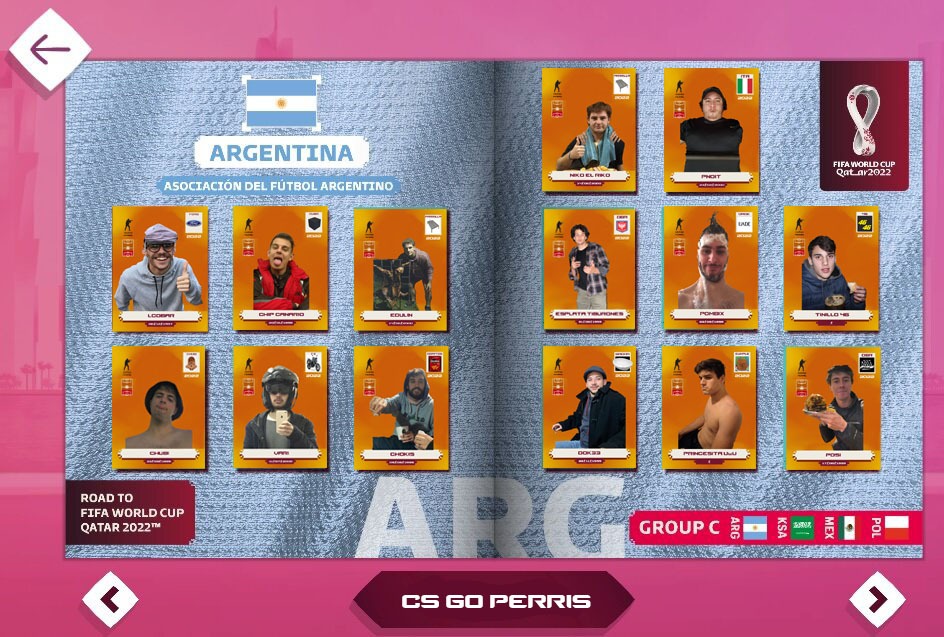 fedecabar's tweet image. Listo llene el album