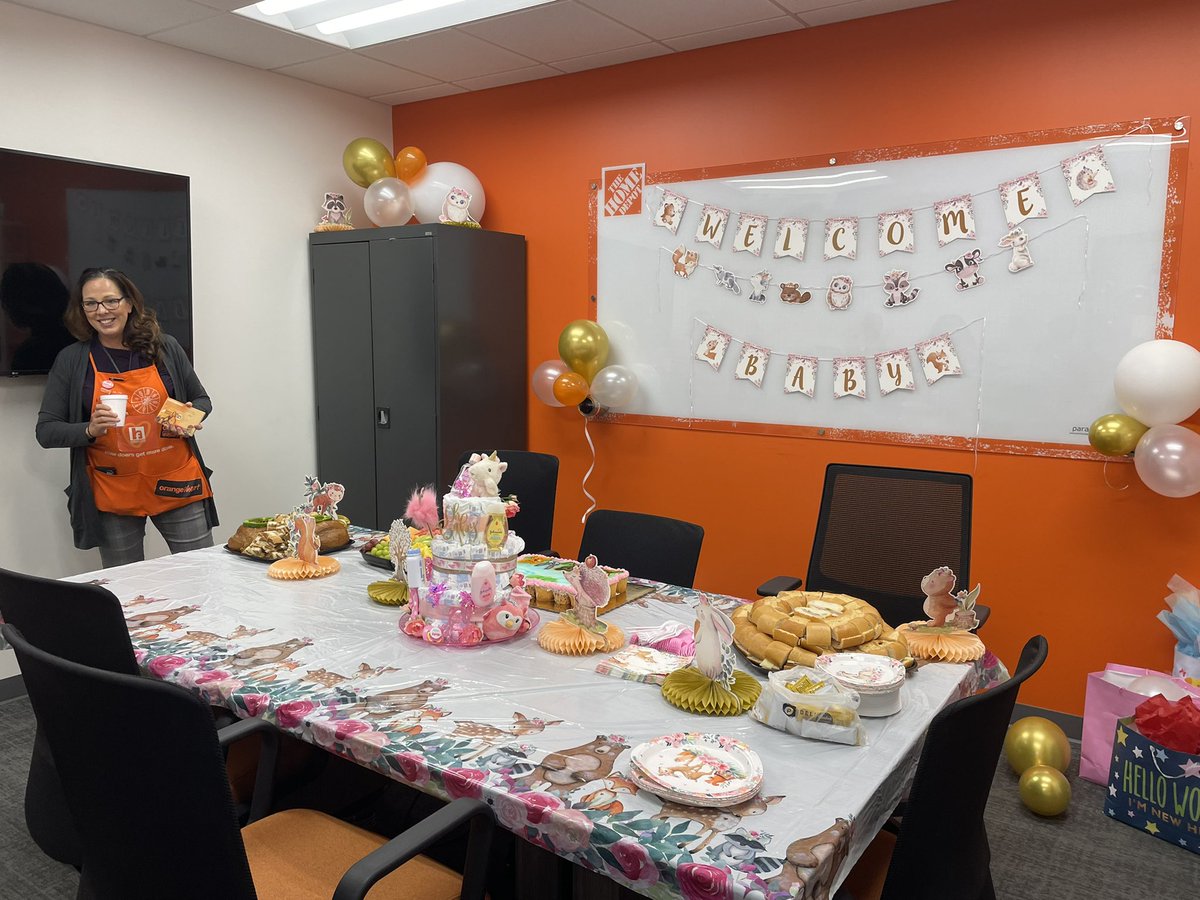 Happy surprise baby shower Jay! Can’t wait to see the baby pictures she will be here soon!!! How exciting! Congrats! Great job team 5855 putting this together!