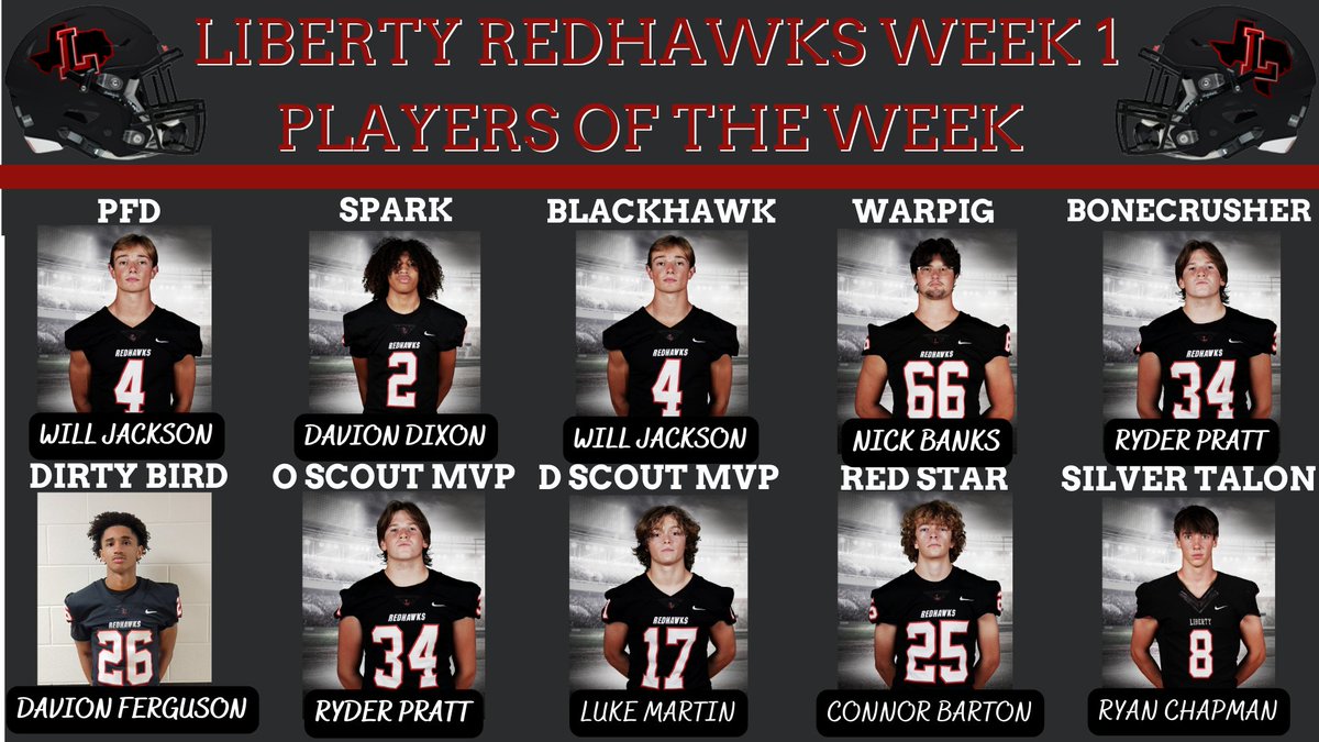 Frisco Liberty Redhawk Football tweet media