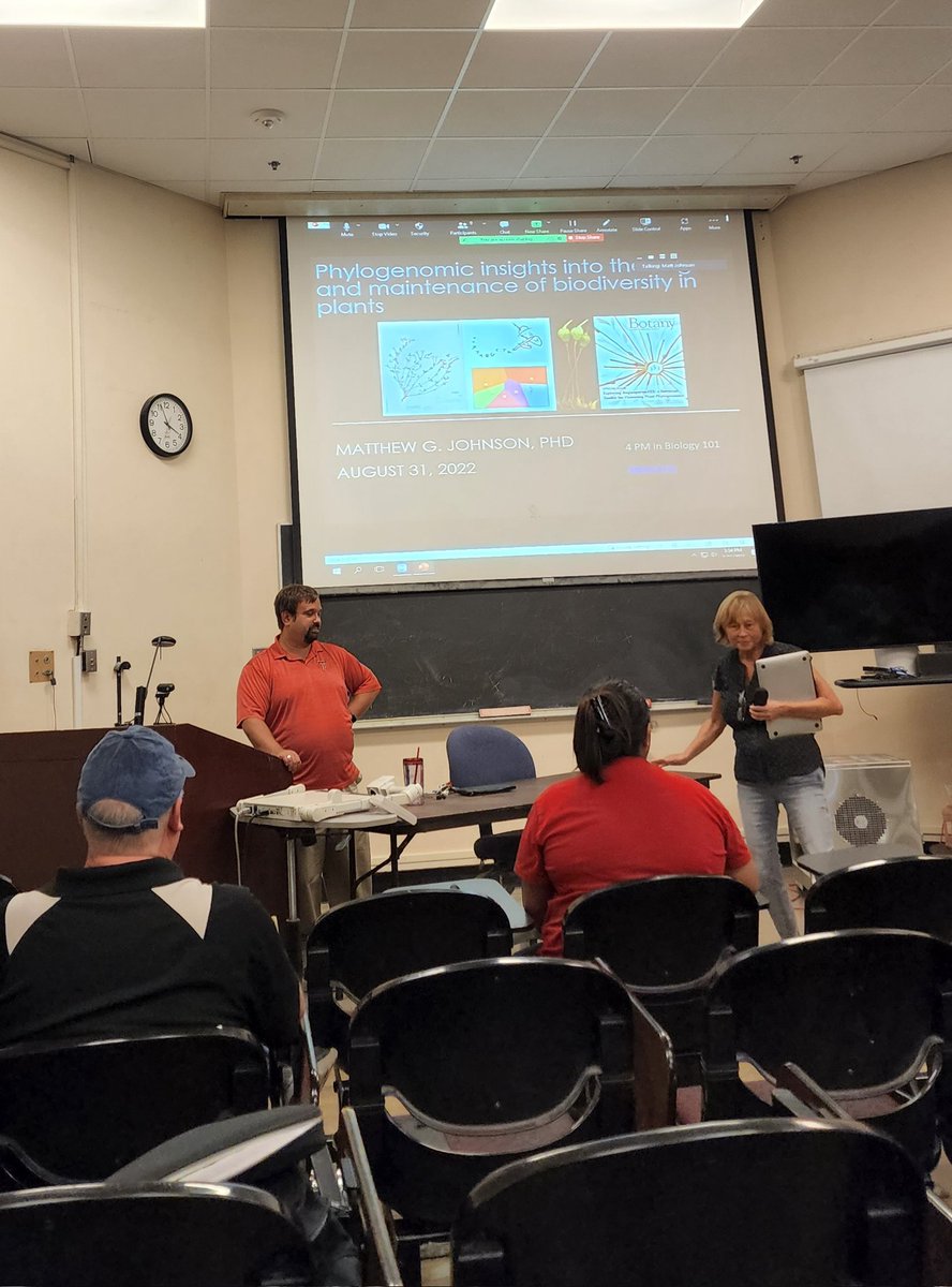 Vikram Baliga, PhD🌵 (@theplantprof) on Twitter photo If you've never had the opportunity to see <a href="/mossMatters/">Matt Johnson, PhD</a> give a presentation, you're really missing out. Great job today, my friend! If you've never had the opportunity to see <a href="/mossMatters/">Matt Johnson, PhD</a> give a presentation, you're really missing out. Great job today, my friend!
