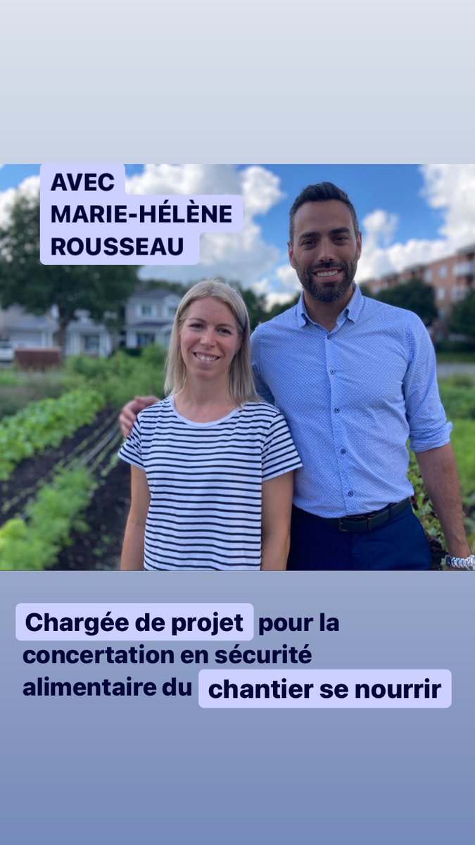 olivierbolducqs's tweet photo. Le chantier se nourrir est un jardin communautaire qui a pour objectif d'offrir des légumes à la population vulnérable de J-T. Bientôt, ils auront accès à une cuisine communautaire pour mettre en conserve leurs récoltes afin d’offrir des produits transformés toute l’année. https://t.co/dIii0WQzM9