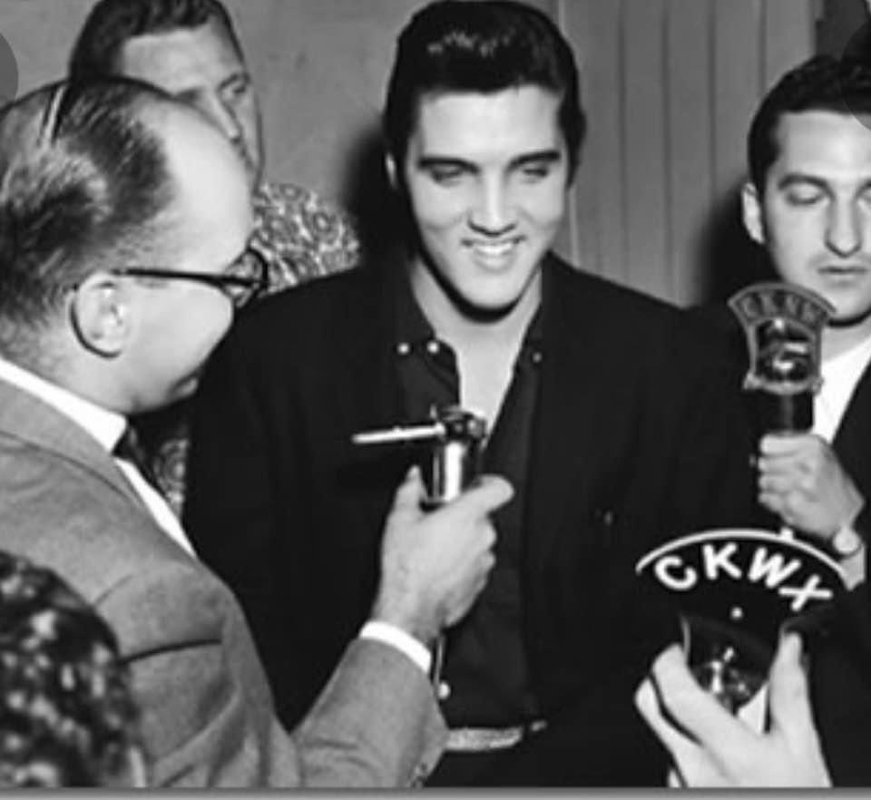 Photo from 65 years ago today @PNE_Playland when @ElvisPresley performed in #Vancouver. In the right corner of the pic you can see a mic 🎙 with a familiar name on it, CKWX known today as @CityNewsVAN #BCHistory #PNE