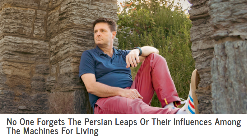 "Sunshine distortion wails within the chords that strum in a hippy-glow vibrancy" on 'Maybe Time Will Let Me Forget' by <a href="/PersianLeaps/">The Persian Leaps</a>, per a review at #SoundReadSix from <a href="/Rowan_B_Colver/">Rowan Blair Colver</a>. It previews EP 'Machines for Living', out 10/7 via <a href="/LandSkiRecords/">Land Ski Records</a> ~ tinyurl.com/yc5b7kec