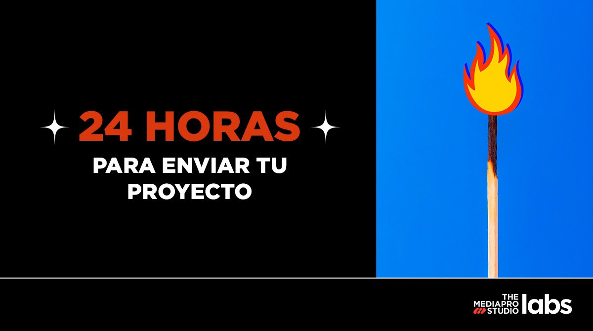¡Tik tak! ⏰ Aún estás a tiempo de convertir tu idea en un proyecto audiovisual con los mejores directores y guionistas 🔥 #TMSLabs