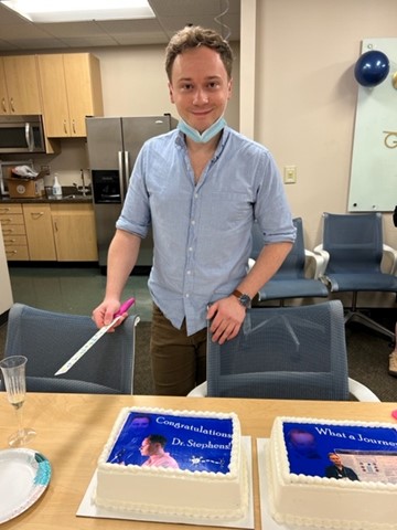 bcm_neurosci's tweet photo. Let's celebrate Dr. Gabriel Stephens, everyone!🎉🥳🍾 @GSNeuro will be staying in Dr. Jeannie Chin's Lab @bcm_neurosci for a little while longer &amp; then onto a postdoc at @nyulangone with Dr. Helen Scharfman @scharfmanlab!  CONGRATS GABE! @BCMFromtheLabs @BCMGradSchool @bcmhouston https://t.co/eBcxFxu4X7