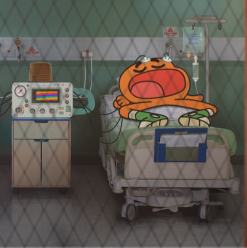 Real_DarwinW's tweet photo. \\Sorry for the lack of interaction and activity lately. Unfortunately been dealing with some very painful lung issues but will be back as soon as I can. Please keep the Gumball Verse going. #VivaDarwin https://t.co/W9Zn3Pugjh