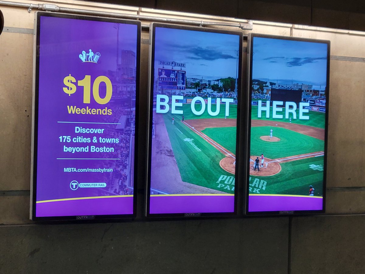 An MBTA campaign very specifically targeted at the Red Sox prospects struggling in the big leagues