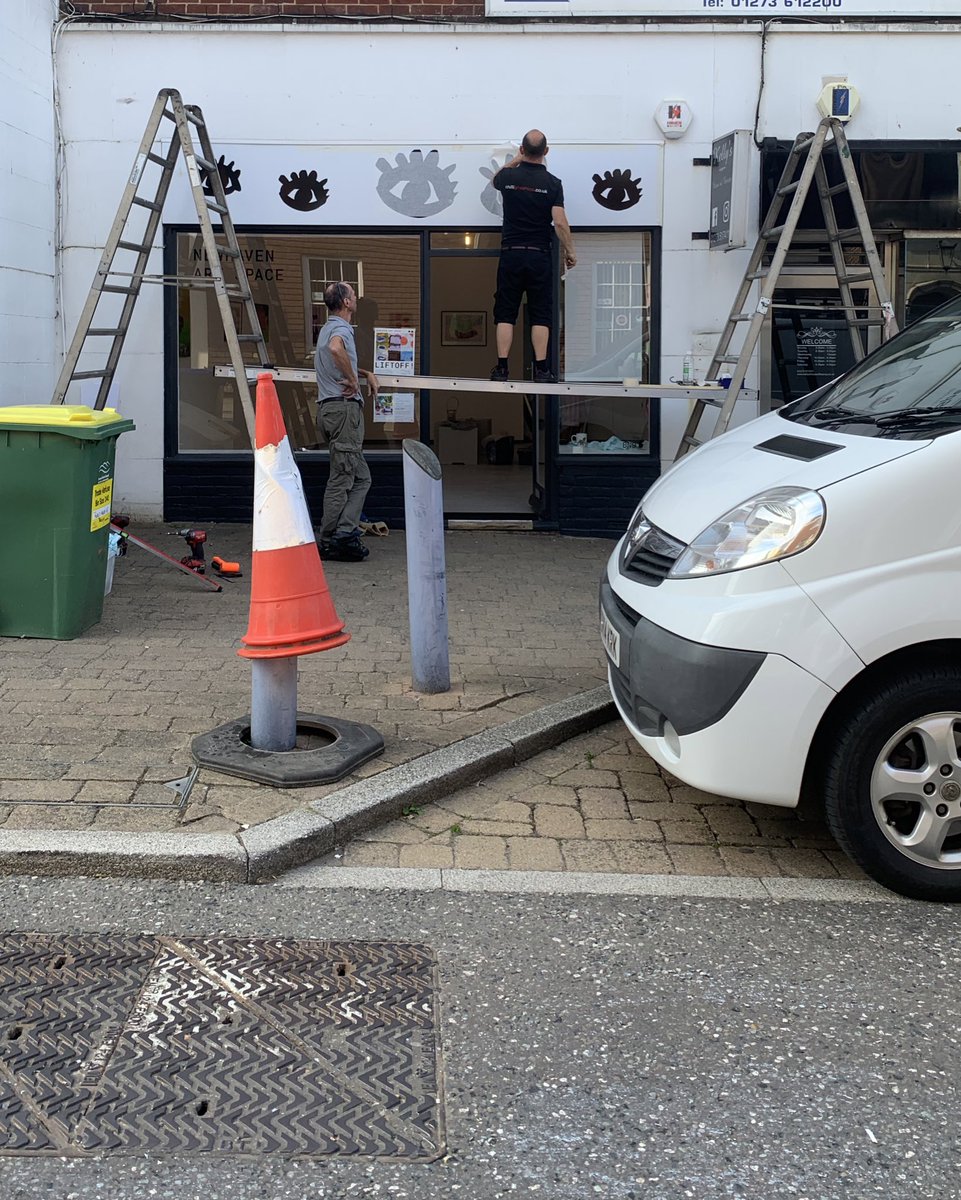 Tomorrow , 1st September we are opening Newhaven Art Space - an artist led gallery and project space to support artists and a local community with opportunity to engage with art and education . All free thanks to support from local businesses inc. <a href="/EZNewhaven/">Newhaven Enterprise Zone</a>  #art #socialchange