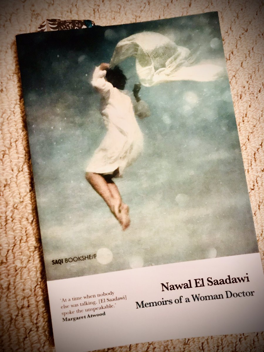 Saying goodbye to #WomeninTranslationMonth with Memoirs of a Woman Doctor by Nawal El Saadawi. Translated by Catherine Cobham, published by @SaqiBooks. The 9th translated book by a woman author I have read in 2022 and like the others, excellent. #WITMonth #egyptianfiction #Arabic