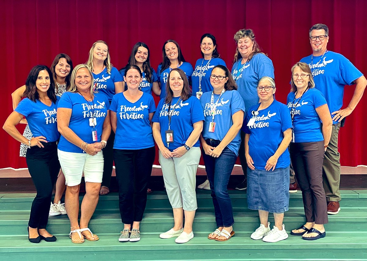 Widalis_Camacho's tweet photo. Freedom Firsties feeling right at home @freedomvolusia this 3rd week of school!
#TEAMFreedom❤️
#FreedomFirsties ❤️ https://t.co/HJ4wlIhuW9