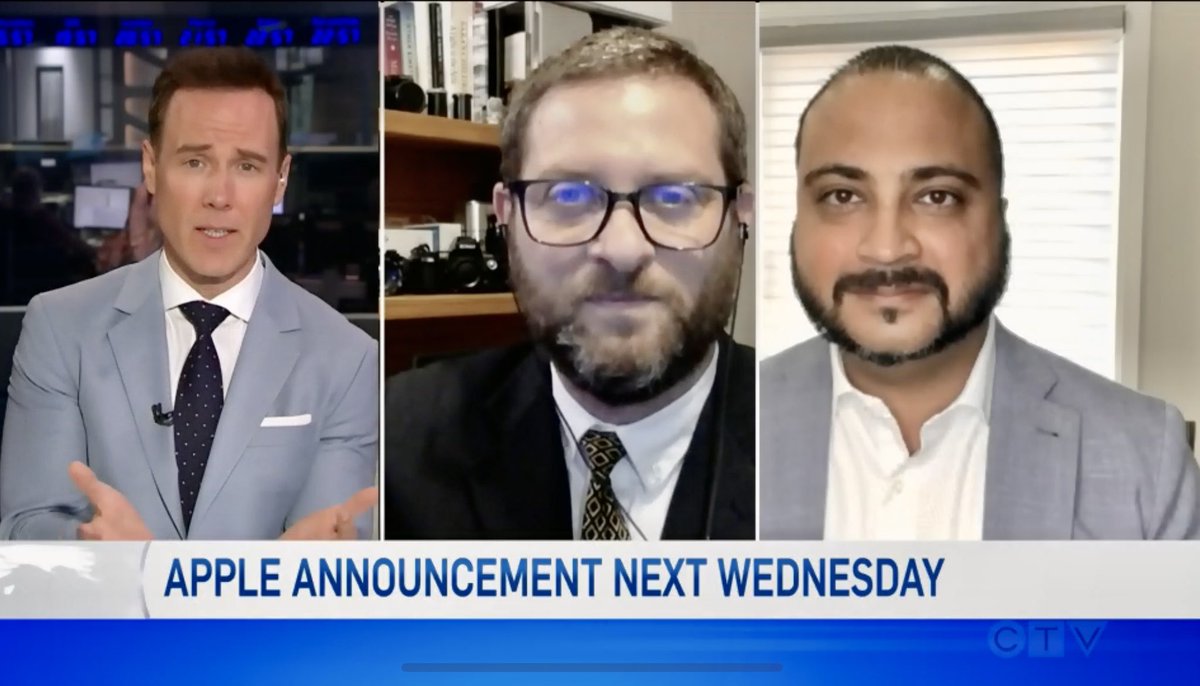 Lots to discuss on the @CTVNews Tech with Todd panel along with @carmilevy & host @ToddCTV. This week- the latest on the Musk/Twitter deal, Instagram announces changes to their Sensitive Content Control setting and #AppleEvent predictions. #TechNews clip: ctvnews.ca/video?clipId=2…