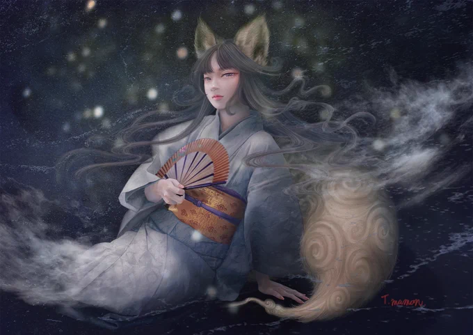 #夏の終わりの芸術祭今年の夏は大変だった…#絵#過去絵 
