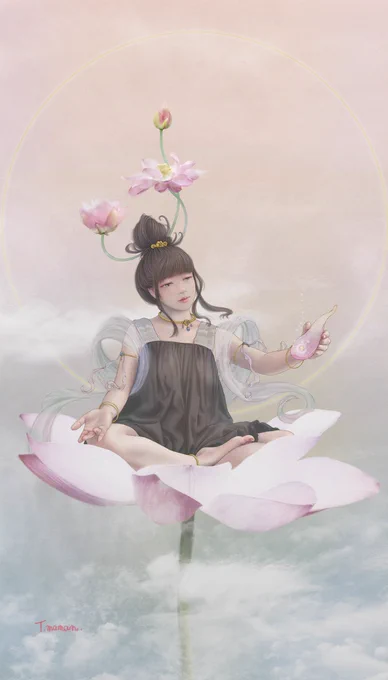 #夏の終わりの芸術祭今年の夏は大変だった…#絵#過去絵 