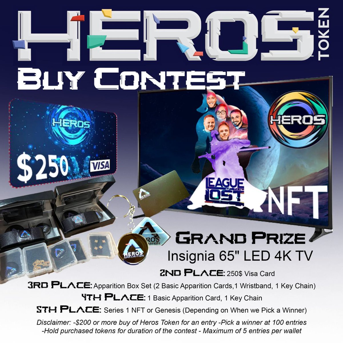 Great Opportunity to win exciting prizes with @HerosToken hero-universe.com BNB 🪙 0xD1673C00Ac7010bF2c376ebeA43633dd61A81016 ETH 🪙 0xb622400807765e73107B7196F444866D7EdF6f62 #cryptowithaheart @cctip_com airdrop 1.5 DOGE 150 #cryptowithaheart