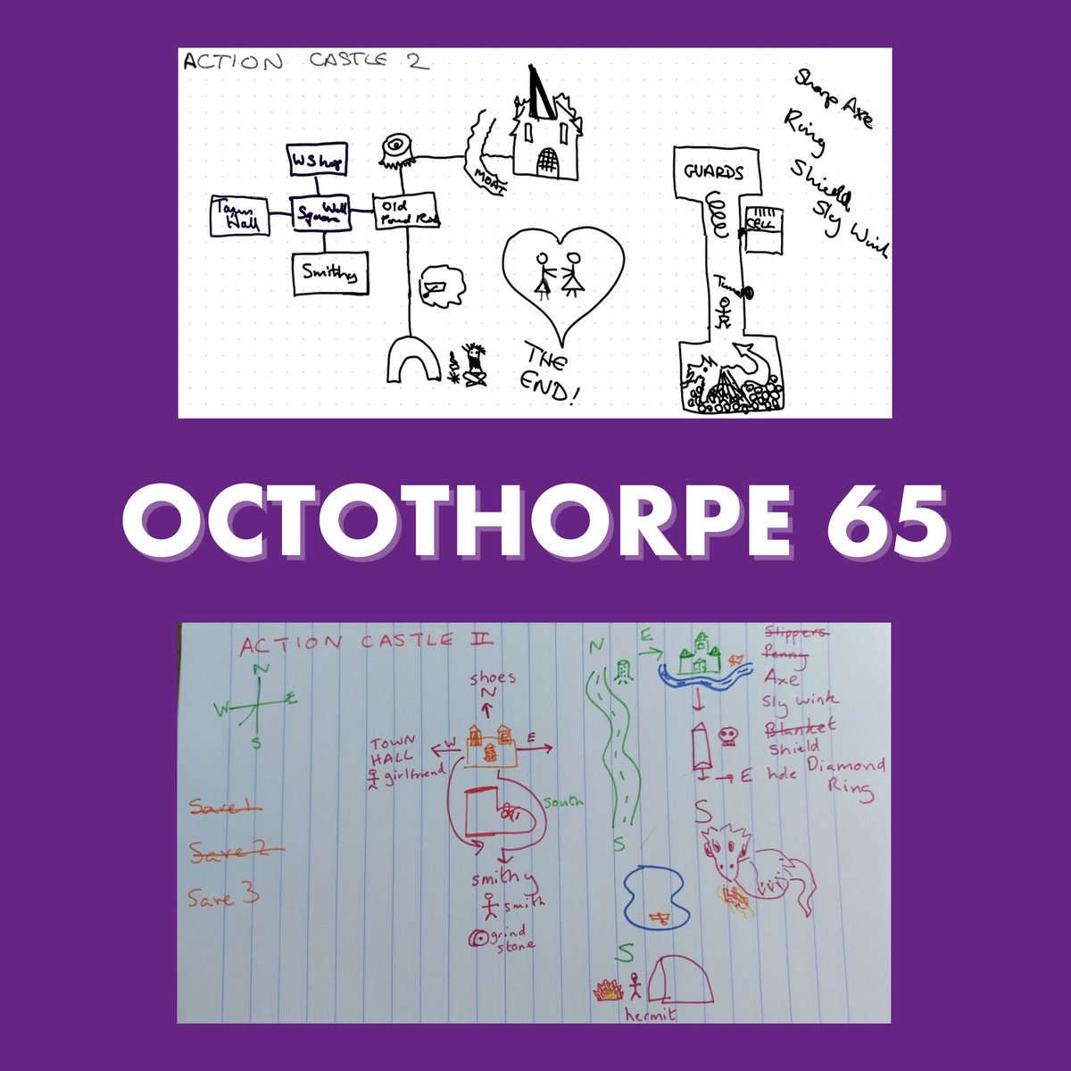 John, Alison, and Liz play a game because they’re all away at <a href="/chicagoworldcon/">Chicago Worldcon</a> this week. Normal service will resume shortly. Listen here! octothorpe.podbean.com/e/65-action-ca…