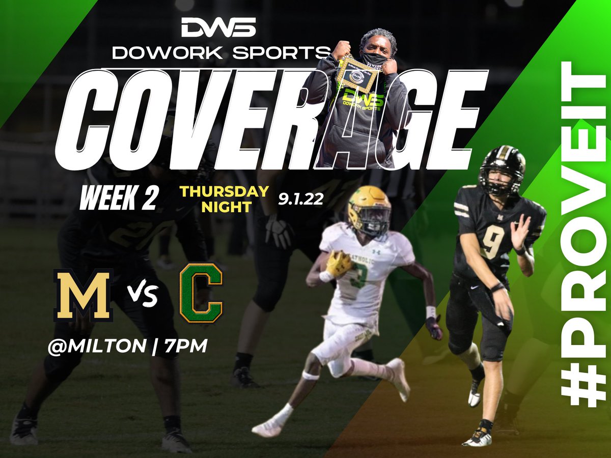 dowork_sports's tweet photo. Thursday Night Football Coverage!
DoWork Sports is pulling up! #DoWorkCrusaders
#DoWorkPanthers https://t.co/r6PybuNpKk