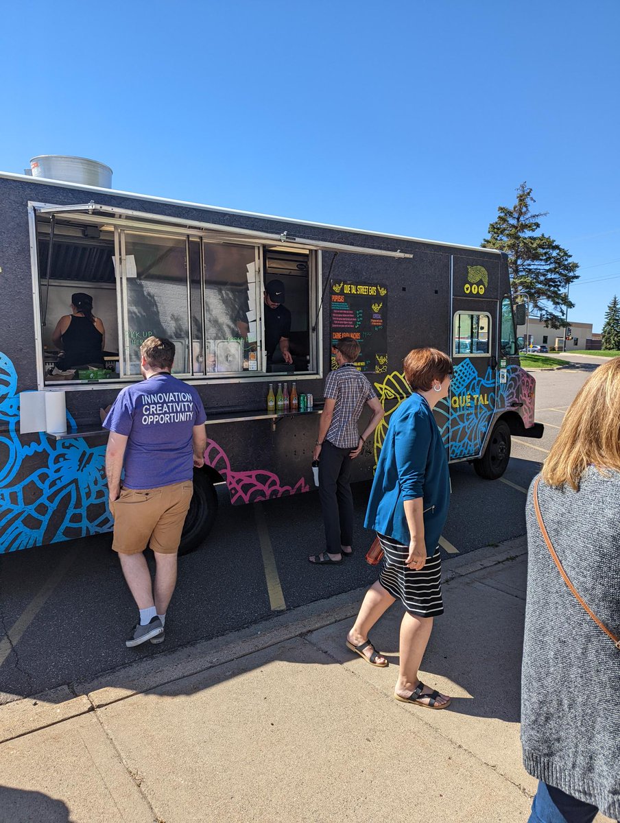 Food truck during our 8am-7pm, 3rd day of workshop?  Yes please!!