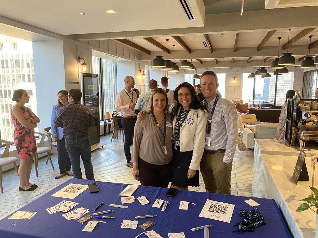 I had a great time meeting up face to face again with so many great Untied leaders at the Gen Trend event at our company HQ in Willis Tower! Thanks to all the Gen Trend board members that put the event together. @weareunited