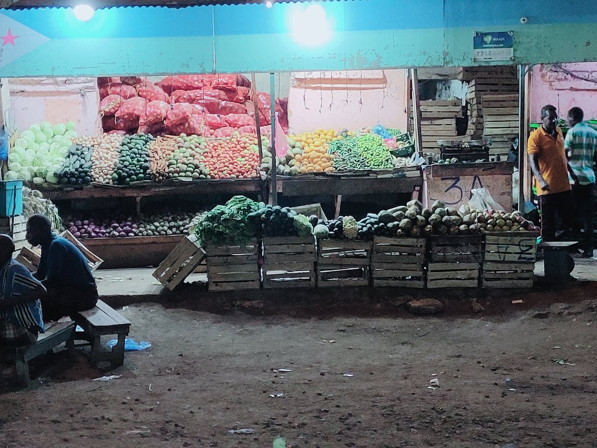 KilimoMedia's tweet photo. Grocery stalls in Djibouti: food production in Djibouti is limited due to poor soils and harsh climatic conditions the population of 900,000 depends mostly on imports from her neighbours https://t.co/rlZcDRuSbY
