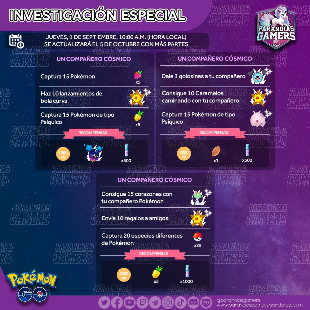 Infografía Hora legendaria Giratina (Modificado) - Paranoias Gamers