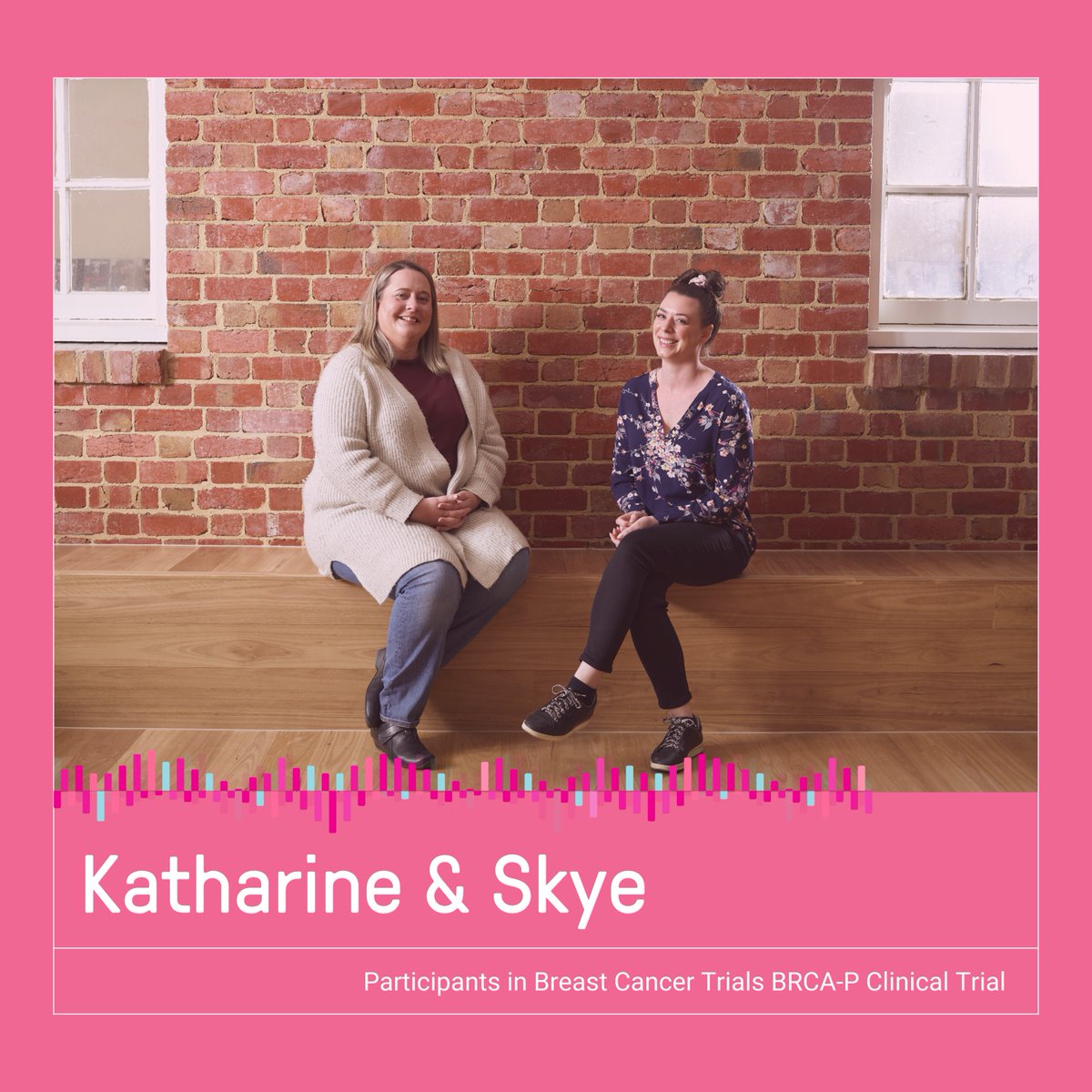Katharine and Skye both carry the BRCA-1 gene mutation, and are participants in the BRCA-P trial, testing the effectiveness of a drug called denosumab in preventing breast cancer for these women. To find out more about Katharine and Skye's stories, visit: youtube.com/watch?v=Mbqf_w…