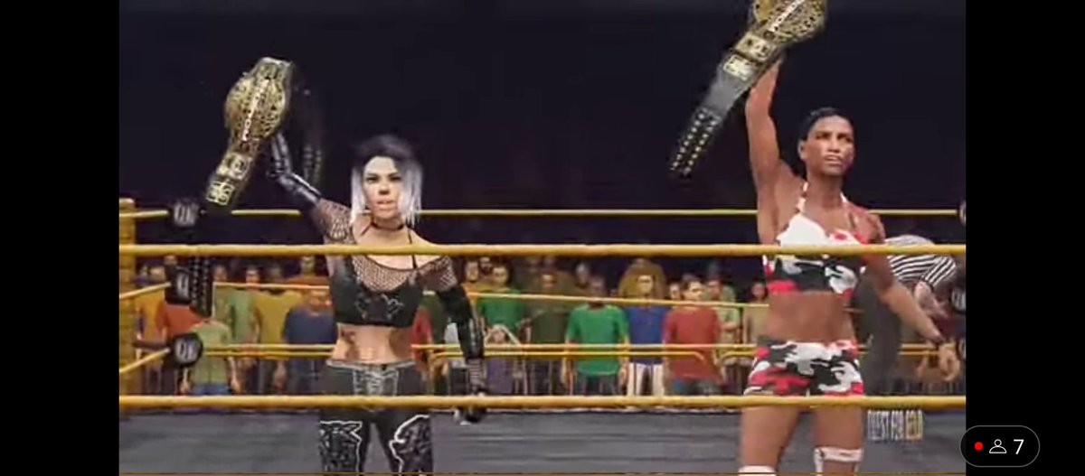 DCdestroyer98's tweet photo. We did it, the ladies of alpha have become two-time women's tag team champions and now the division is in good hands. Good luck trying to take these titles away from us. https://t.co/BDn9UrbY3M