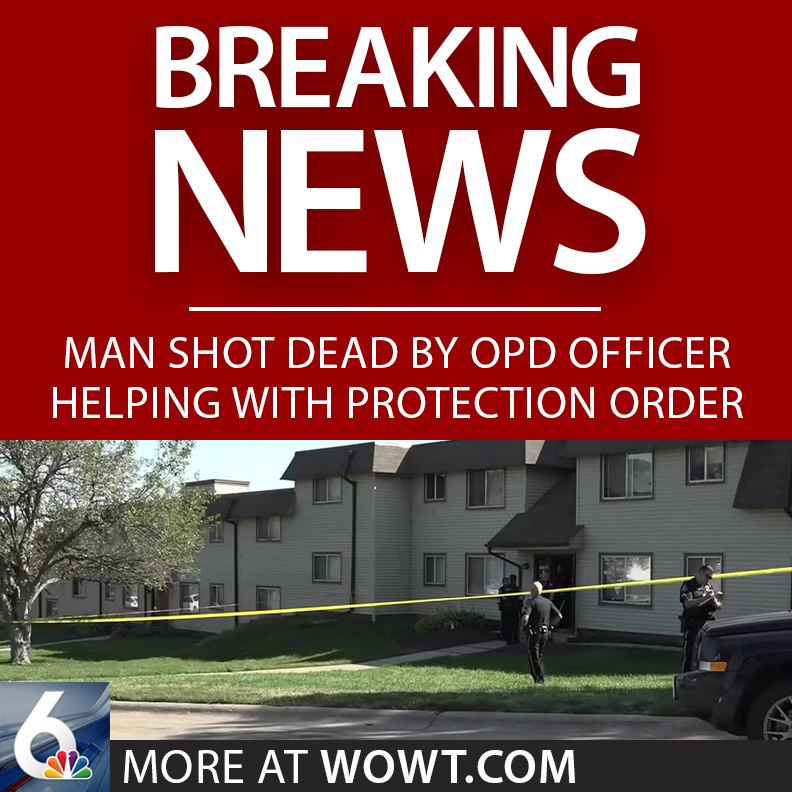 WOWT6News's tweet photo. #BREAKING: A city police officer was assisting a process server in southwest Omaha when the shooting occurred.

Details: https://t.co/6SUiSs64fc https://t.co/aBwSX4msjx