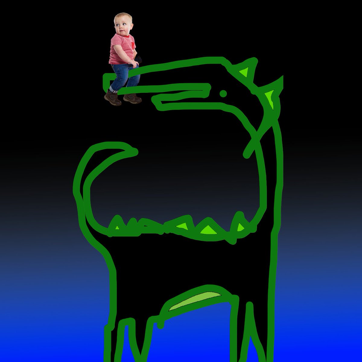 GreedyMediaGM's tweet photo. "And what mate? Yeah nothing.... Jog on bruv"
No one starts fights with the guy riding the dinosaur.

@MickyTeahanNFT @GorillaMansion @rokitnft @RuggyFresh #UKfamalamslangbangingstreets
#Anatomicalstudy #anatomicdrawings @VoodooCartel https://t.co/8tfRpY3pnw