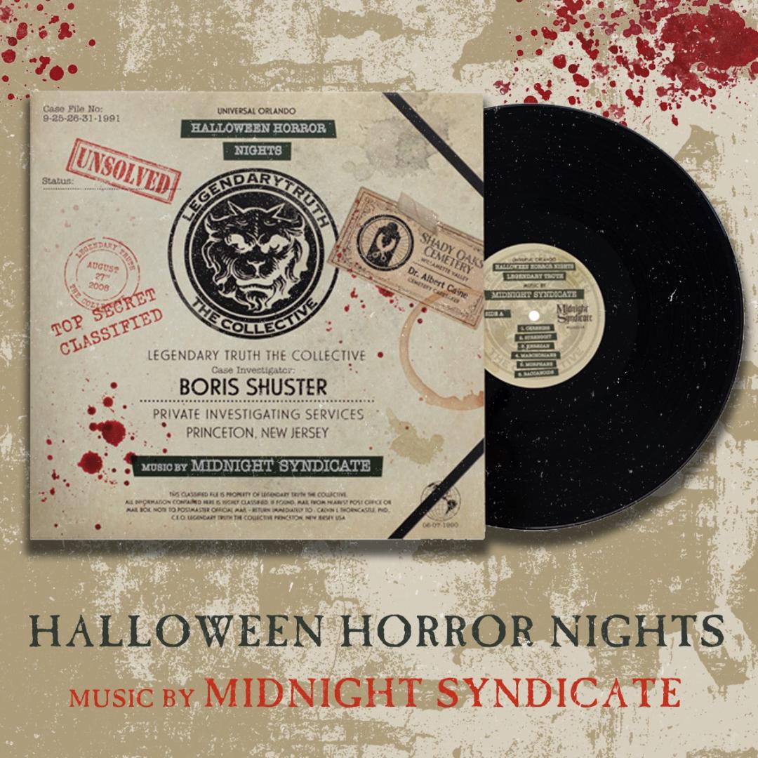 MidSyndicate's tweet photo. Super excited about this new collaboration with @HorrorNightsORL! The new "#LegendaryTruth" album is now available in the park and at https://t.co/8vBGtvWQNg. This one is for the #HHN  fans! So much classic material from the archives and lots of memories coming your way! #HHN31 https://t.co/pp7GbDNbio