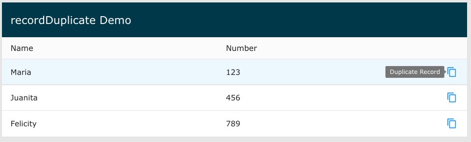 ZingGridLib's tweet image. 💣New Column Feature💣

Duplicating is now just one click away with v1.4.0, introducing Record Duplicate! A fast and easy way to replicate your rows! Just one of many new updates to our growing library!🙌

📣Stop by zinggrid.com/docs/change-log for all new features! #dataviz #jstables