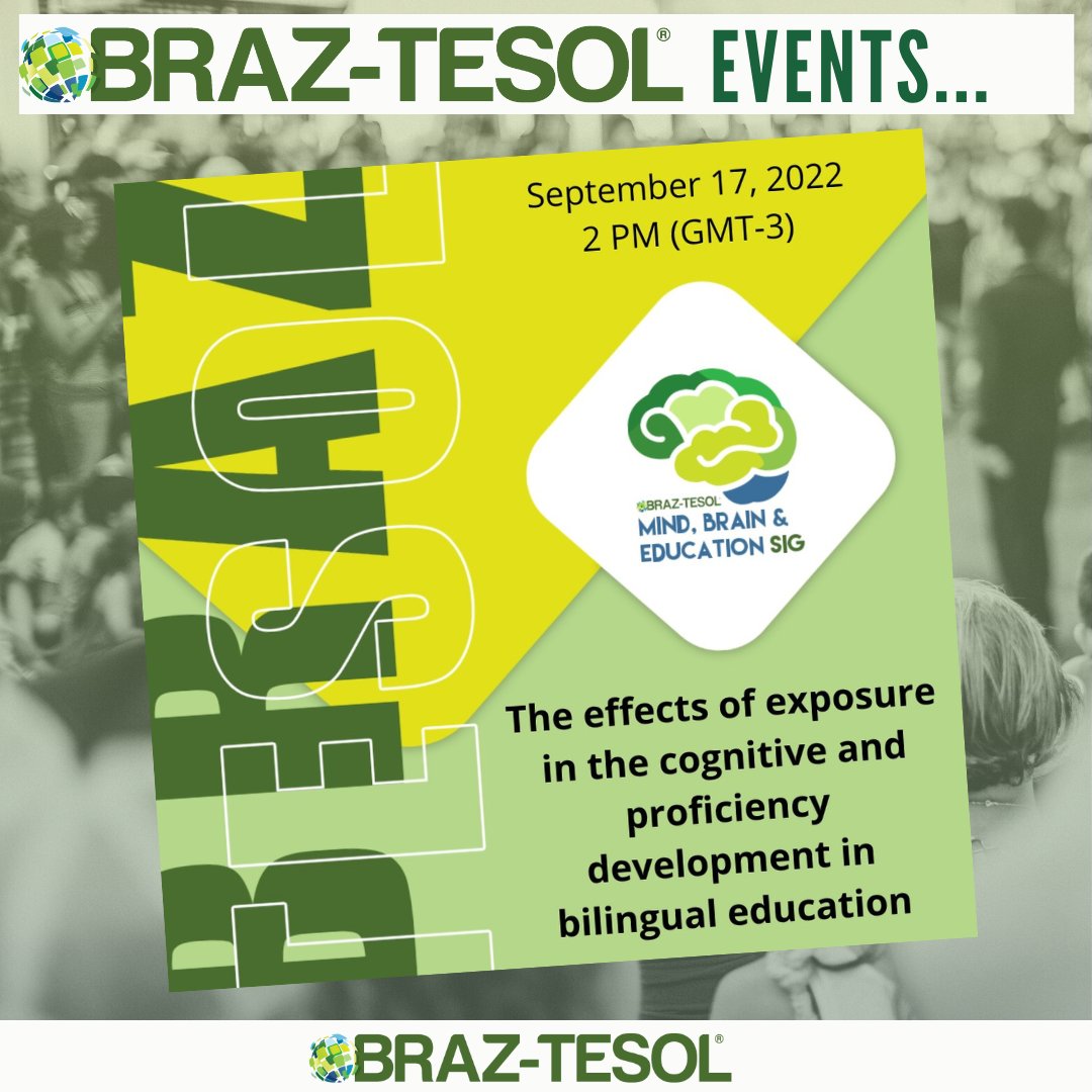 braztesol's tweet photo. Look at all of these great BRAZ-TESOL events coming up in September - all free to our members! (1/2) https://t.co/OJK2CEgue8