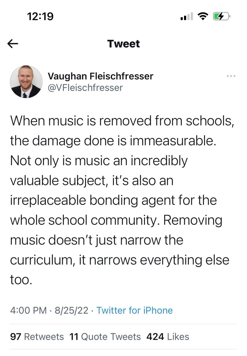 Collingswood Band tweet media